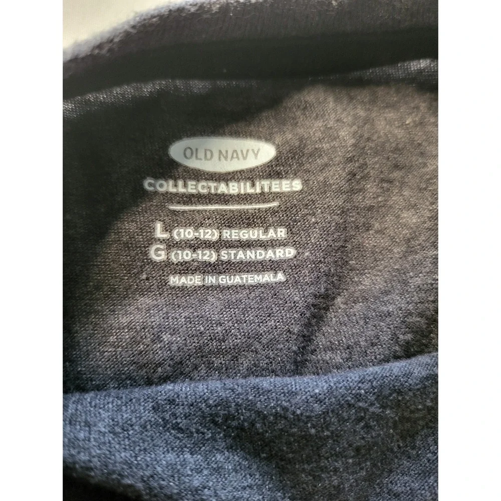 Old Navy Star Wars Rogue One Graphic T-Shirt Kids Large 10-12 Charcoal Grey